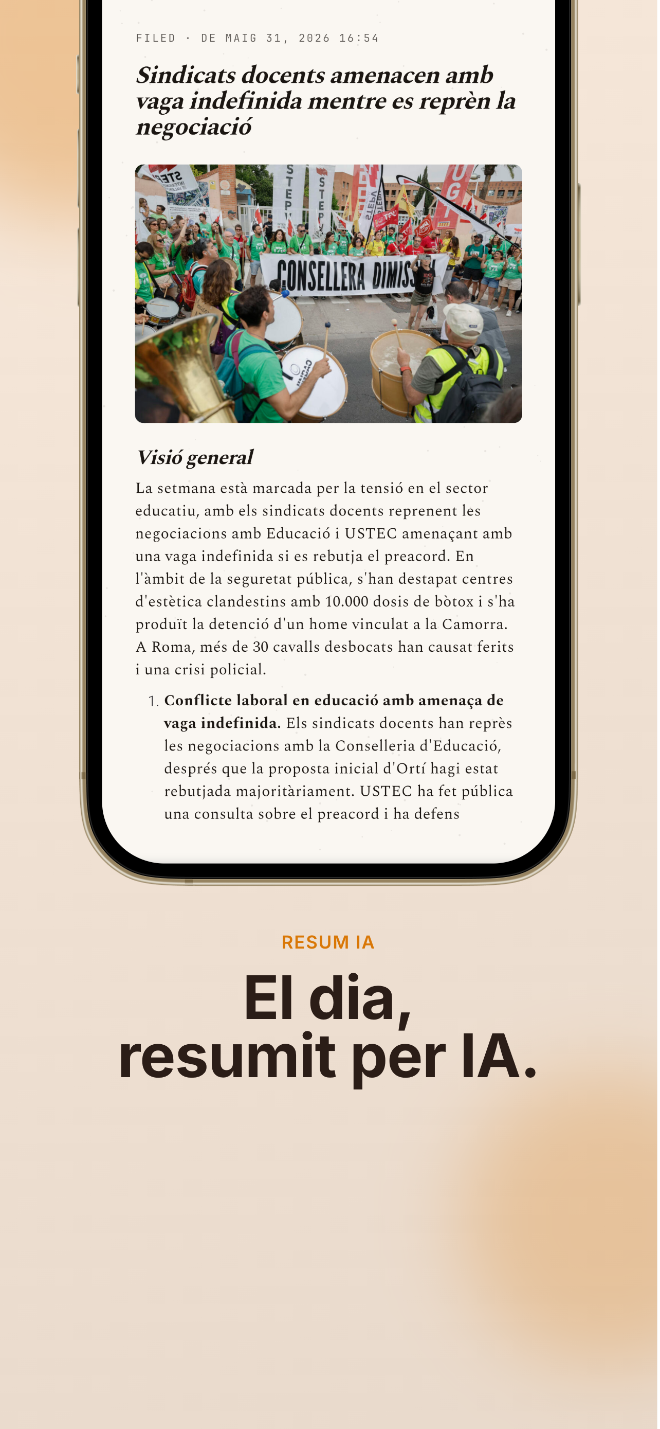 Noticias Cataluña: Diarios TV