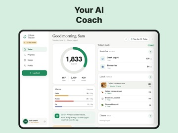 Cal Me AI: Calorie Counter iPad screenshot