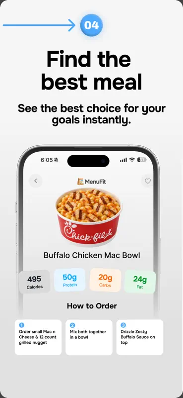 MenuFit - Healthy Eating Out screenshot 6 of 6