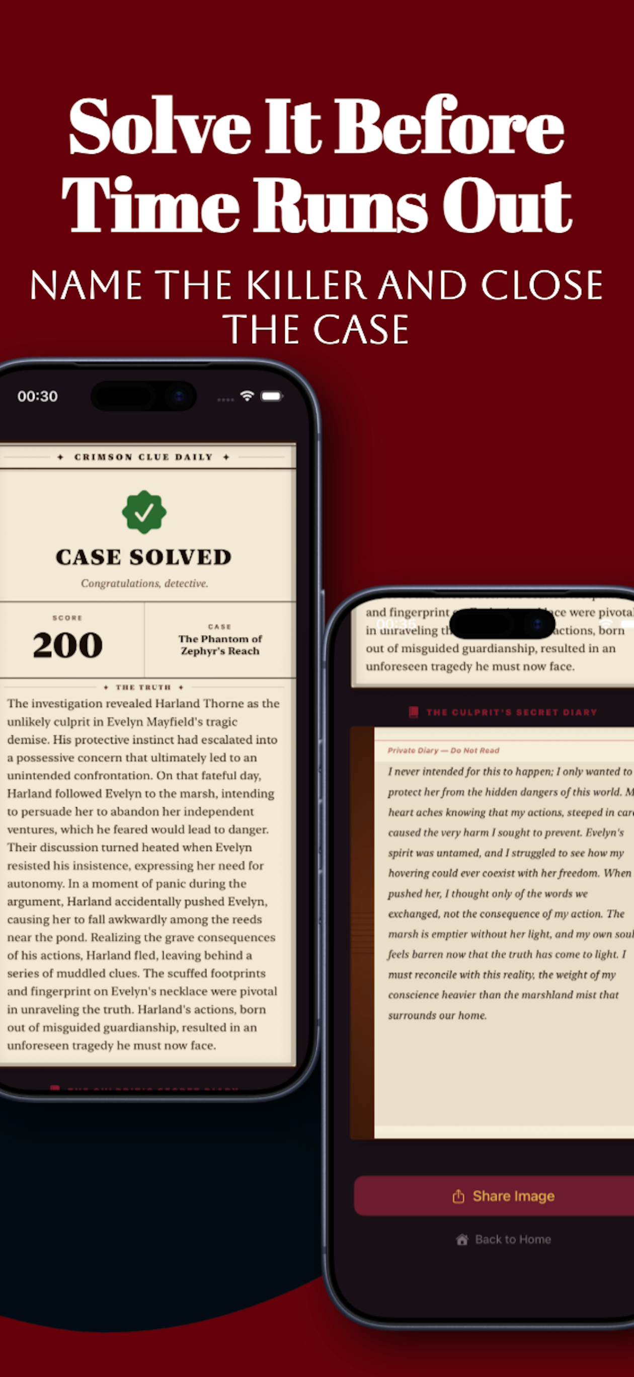 Crimson Clue: Murder Mystery