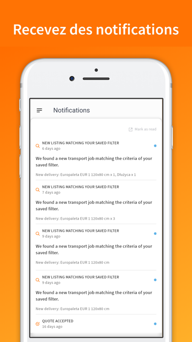Screenshot #1 pour Clicktrans – for couriers