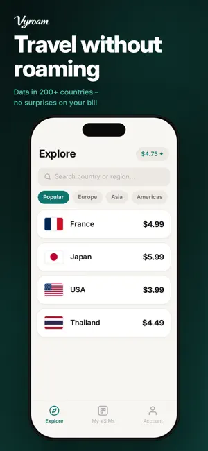 Vyroam screenshot 3