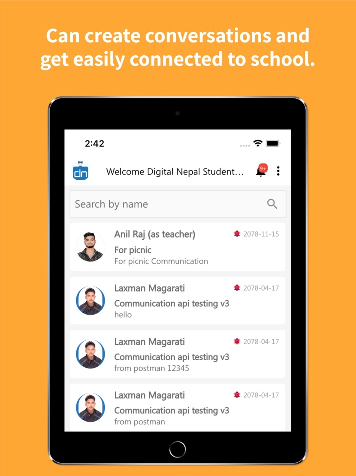 #6. Apex Life School (iOS) Podle: E-Digital Nepal