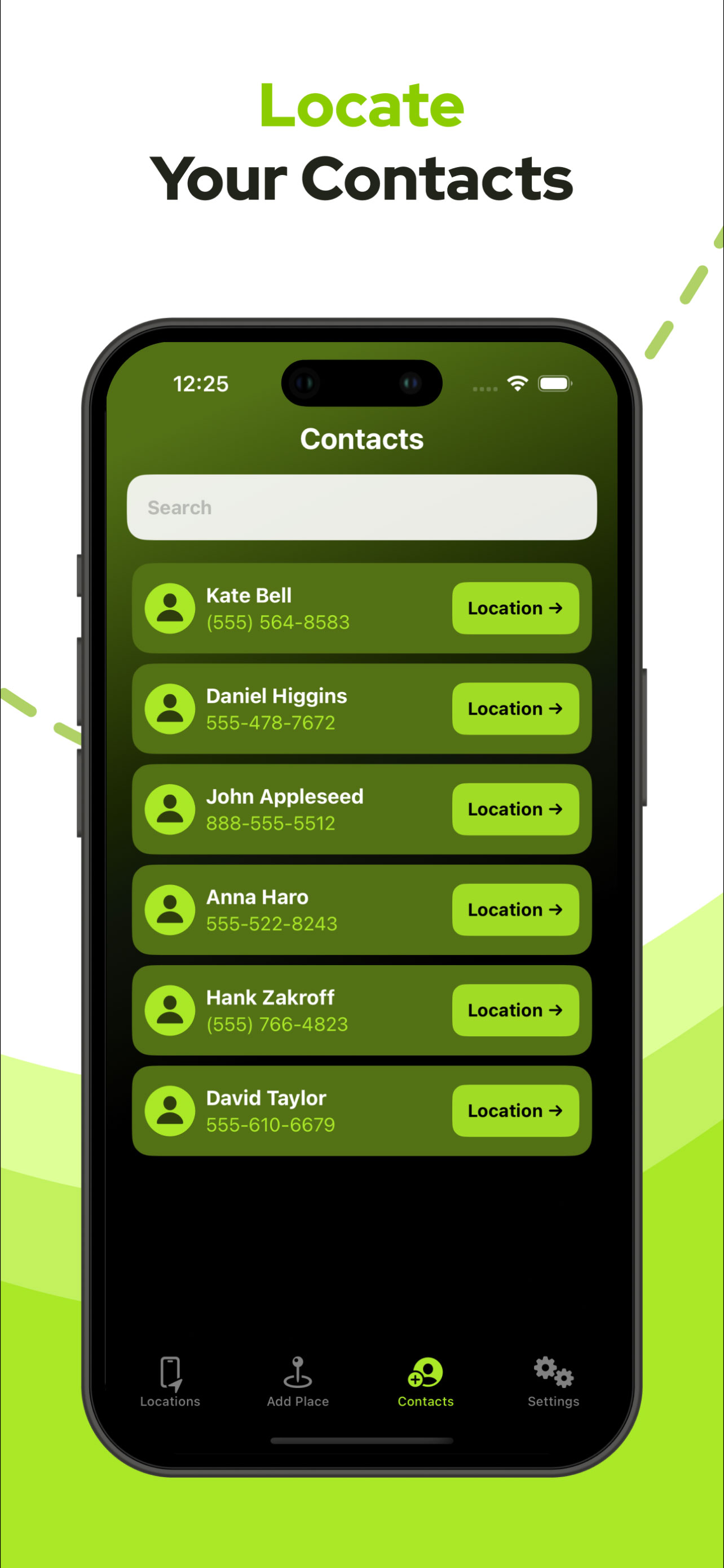 Phone Family: Location Tracker