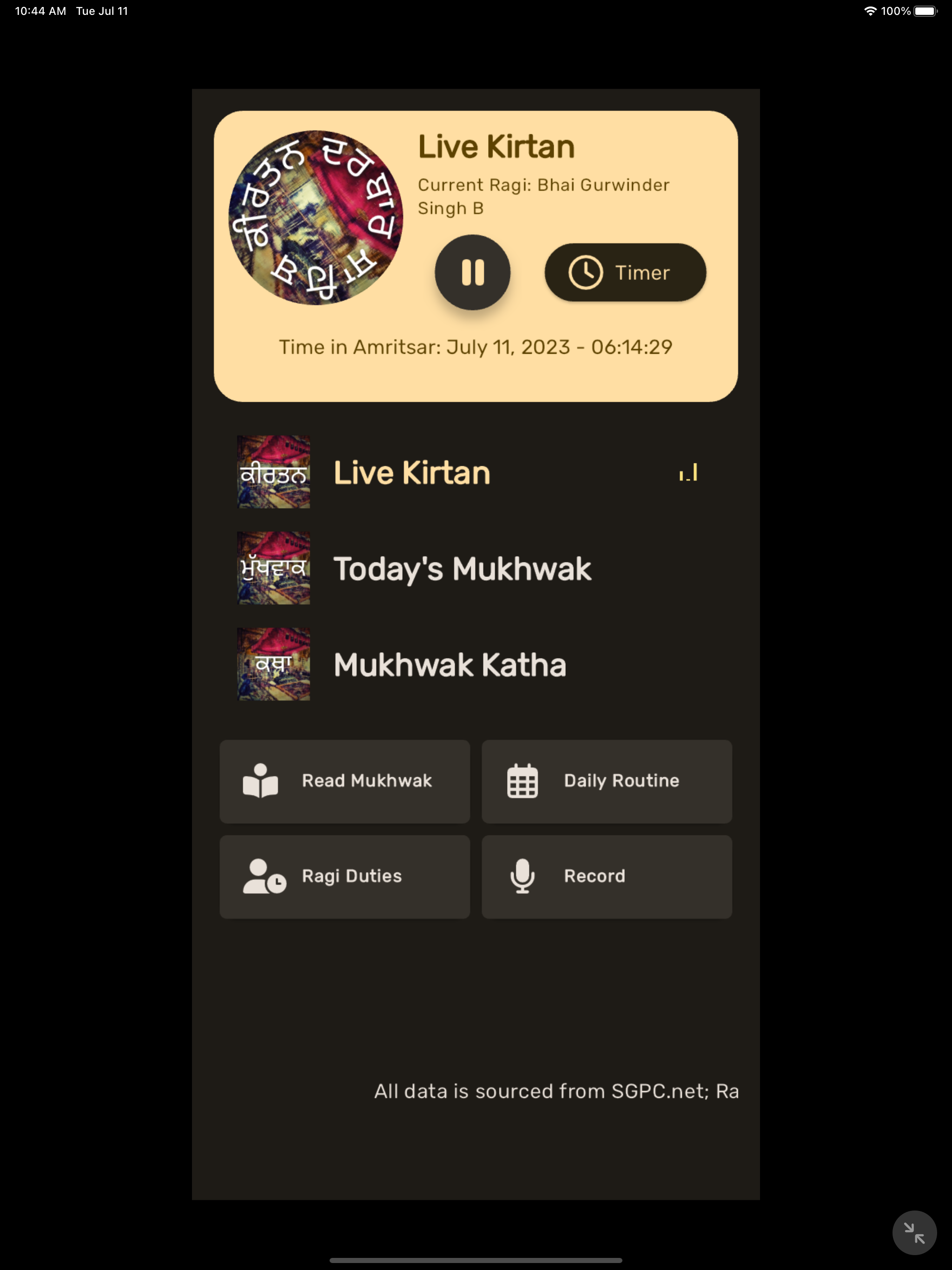 Live Darbar