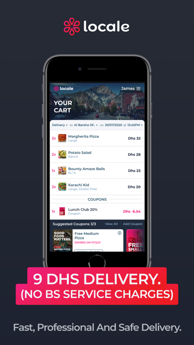 Screenshot #3 pour Locale - Order Food Online