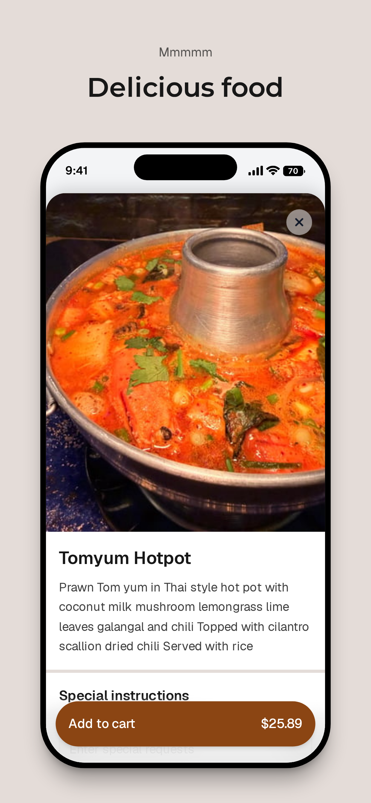 Kin-D Thai kitchen screenshot 5