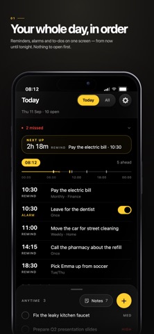 Engramr - Reminders & Alarms Screenshot 1 of 10