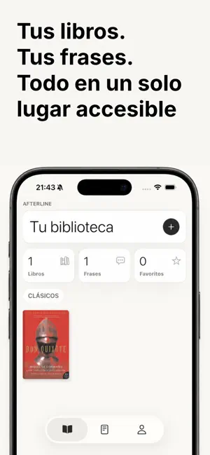Afterline: frases de libros screenshot 1