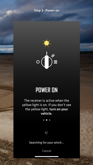 WARN HUB Wireless Control Screenshot