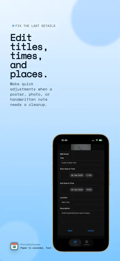 Photo2Calendar Scanner Planner screenshot 5