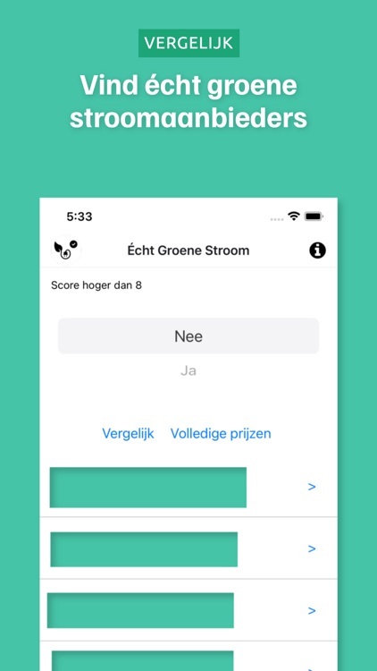 Echt Groene Stroom: Energie