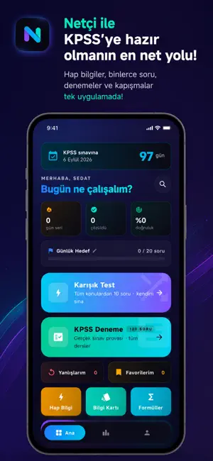 Netçi: KPSS Soru & Deneme screenshot 1
