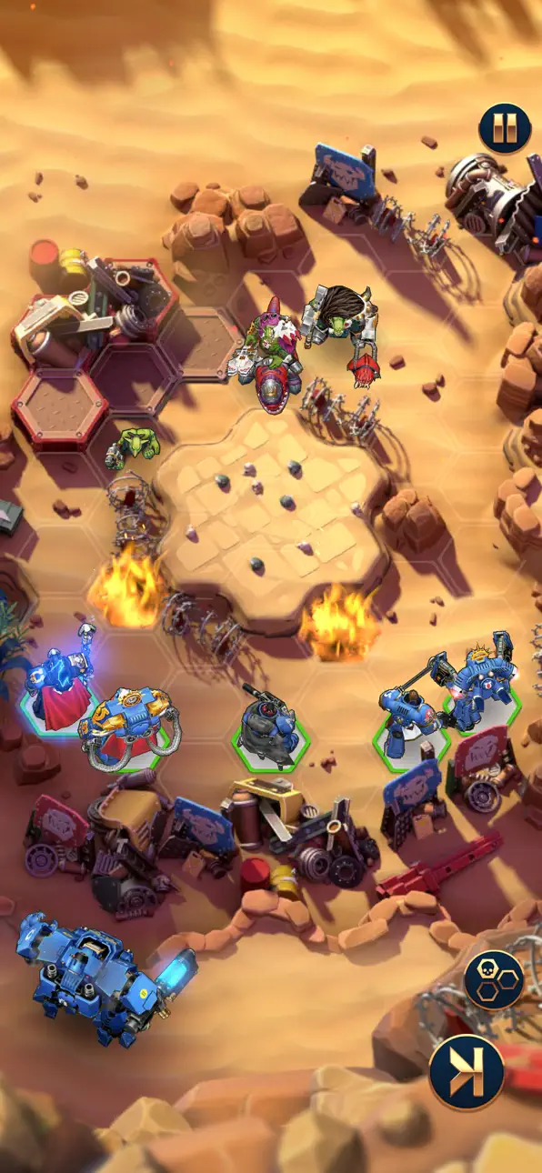 Warhammer 40,000: Tacticus ™ iOS Mod IPA screenshot 6 - iOS game interface
