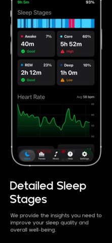Slumbr: Sleep Analysis & Score Screenshot 2 of 6