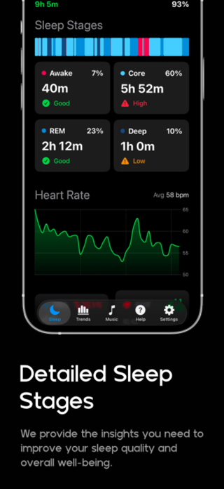 Slumbr: Sleep Analysis & Score Screenshot 2 of 6