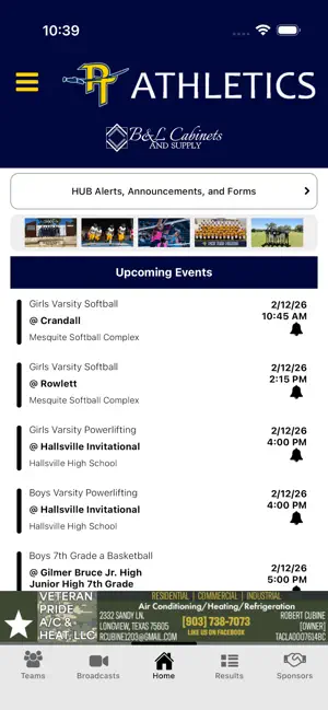 Pine Tree Athletics screenshot 2