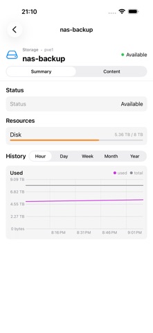 Aprox - a Proxmox VE client Screenshot 9 of 10