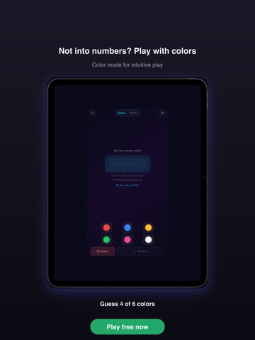 Hit & Blow: Number Puzzle iPad screenshot