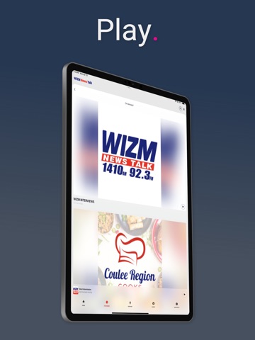 WIZM News iPad screenshot