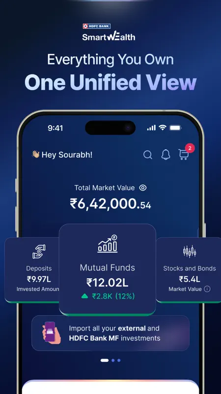 HDFC Bank SmartWealth screenshot 2 of 6