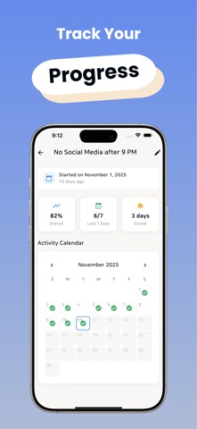 DayFlow – Daily Habit Tracker iPhone screenshot