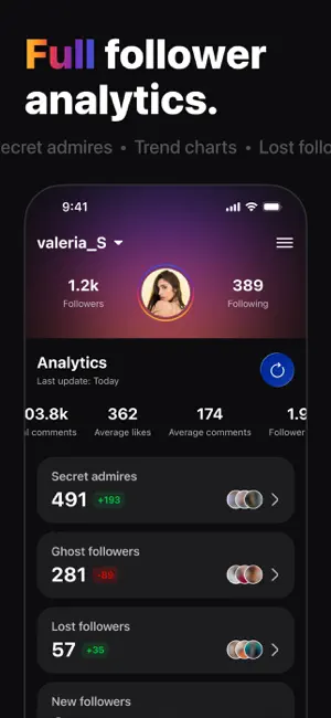 Followers & Unfollowers + screenshot 1