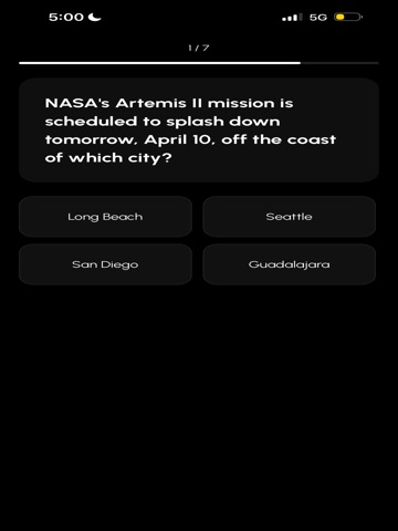 Snipe Trivia iPad screenshot