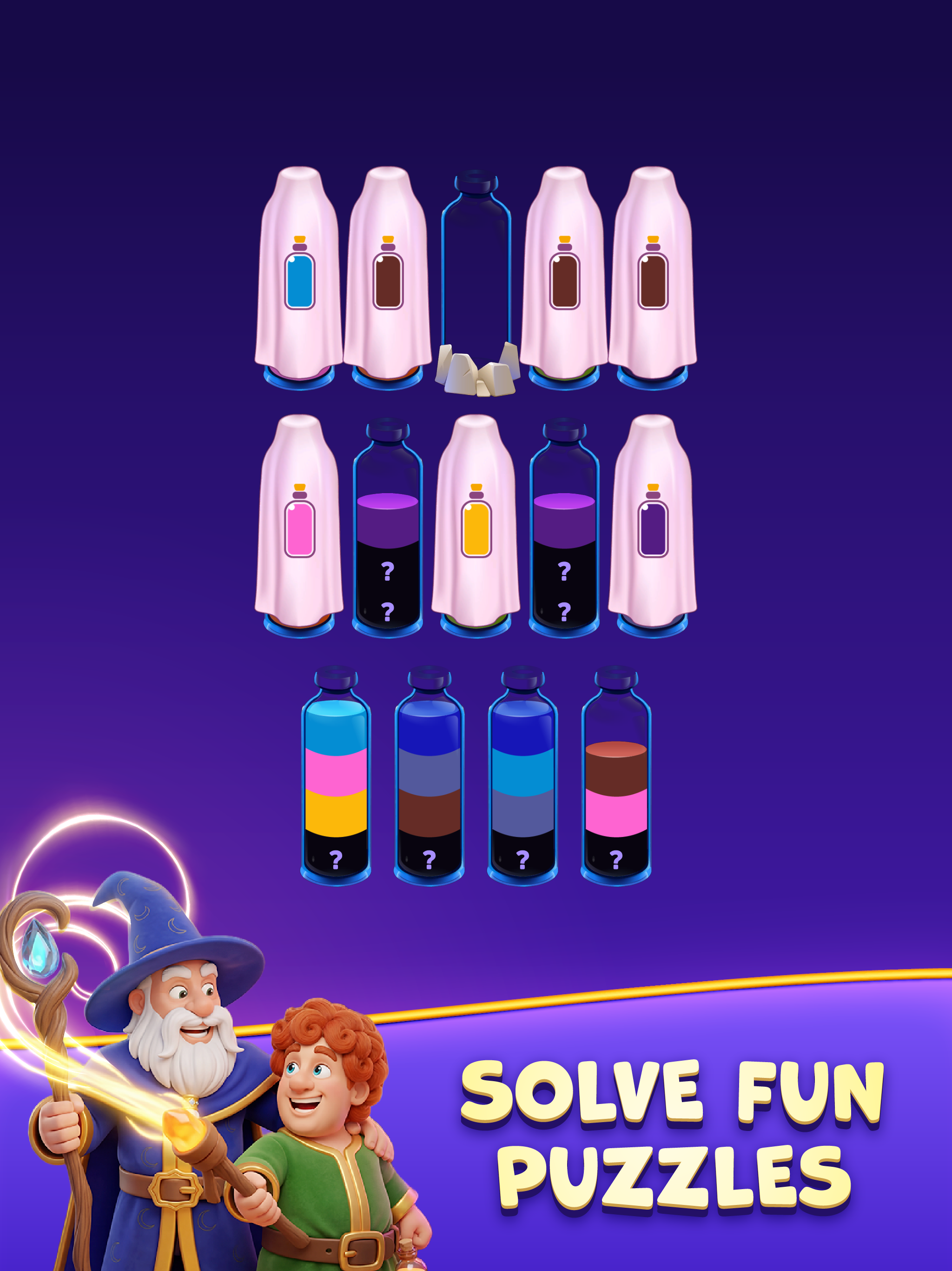 Wizard Sort: Color Match Game screenshot 8