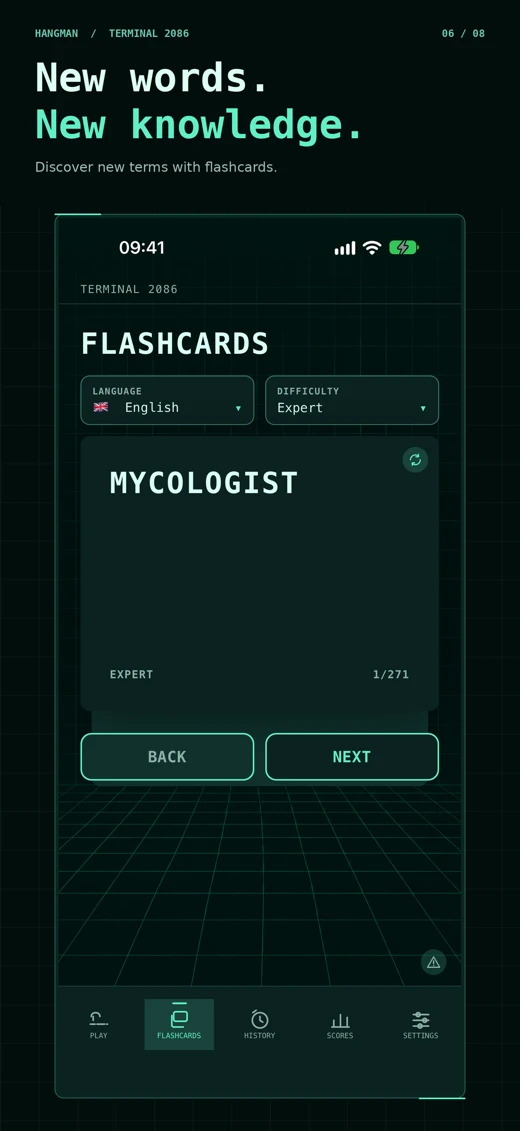 Hangman Terminal – Word Game screenshot 6
