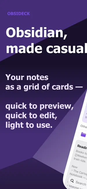 Obsideck screenshot 1