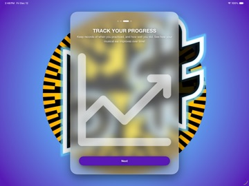 Flat or Sharp iPad screenshot
