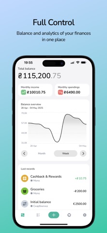 Kaspo: Budget Expense Tracker Screenshot 1 of 5