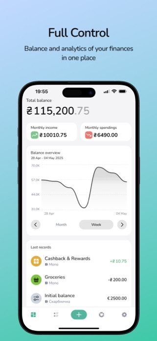 Kaspo: Budget Expense Tracker Screenshot 1 of 5