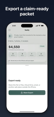Vaulty - Home Inventory Screenshot 2 of 5