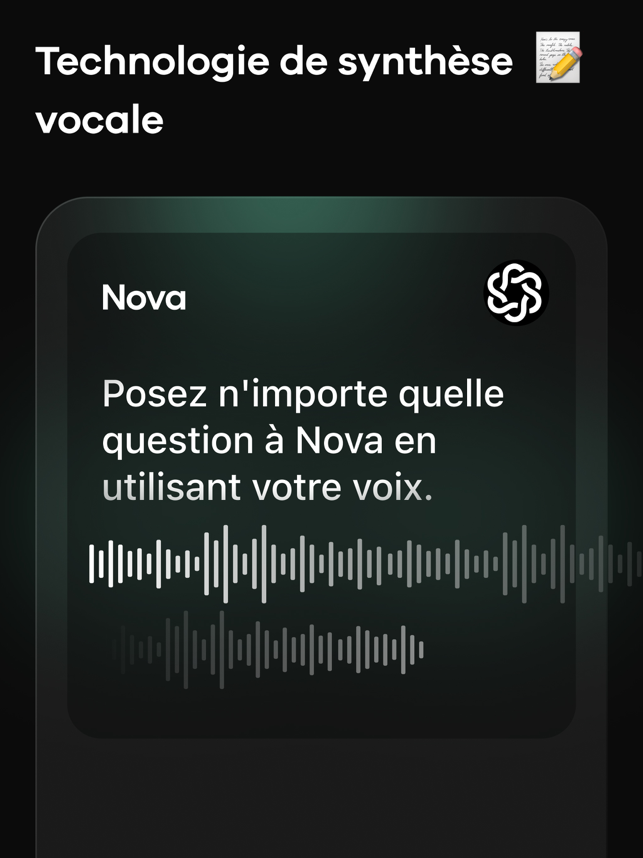 ‎IA Chatbot - Nova Capture d'écran