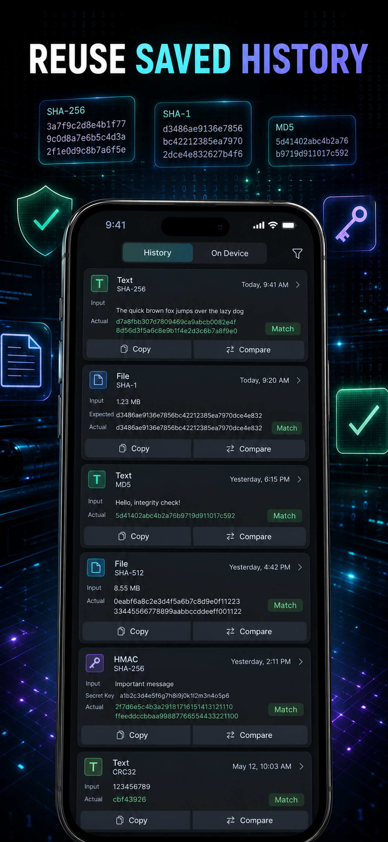 Hash Calculator: MD5 SHA screenshot 9
