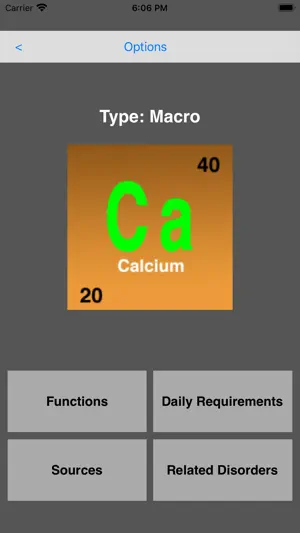 Body Minerals screenshot 3