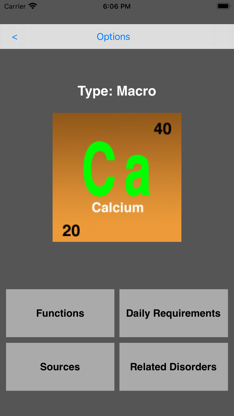 Body Minerals screenshot 3