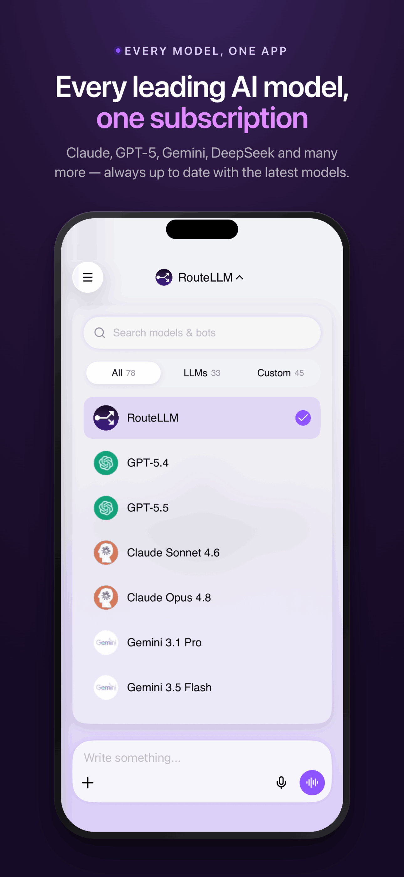 ChatLLM: AI Chat, Bot & Agent