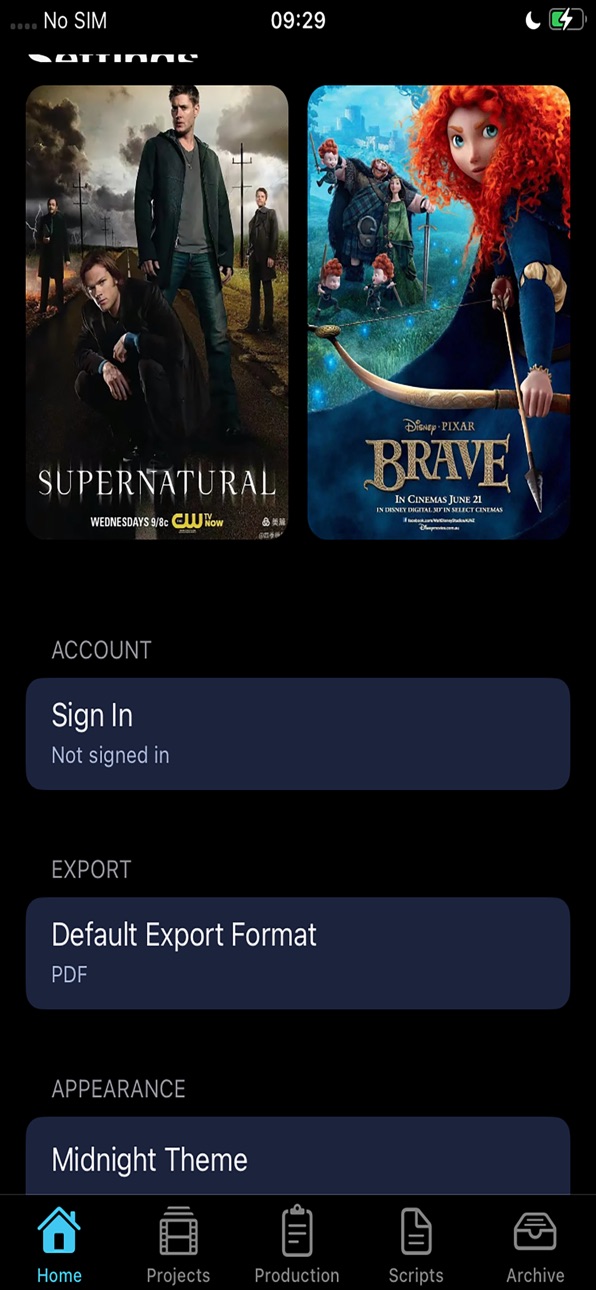 iPhone screenshot