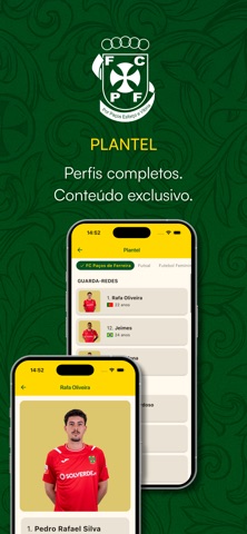 FC Paços de Ferreira iPhone screenshot