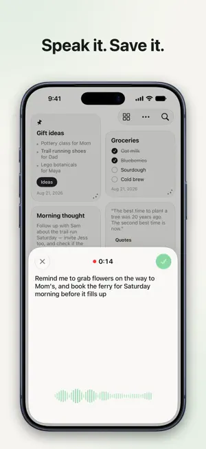 Quicknotes - Catch screenshot 2