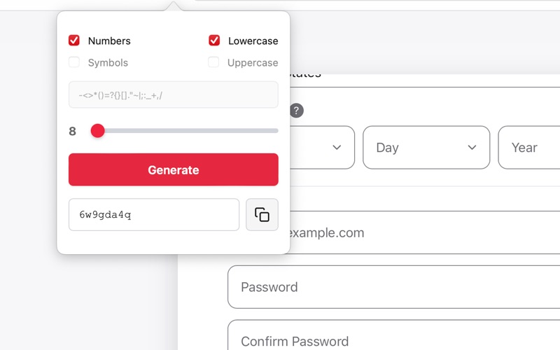 App screenshot