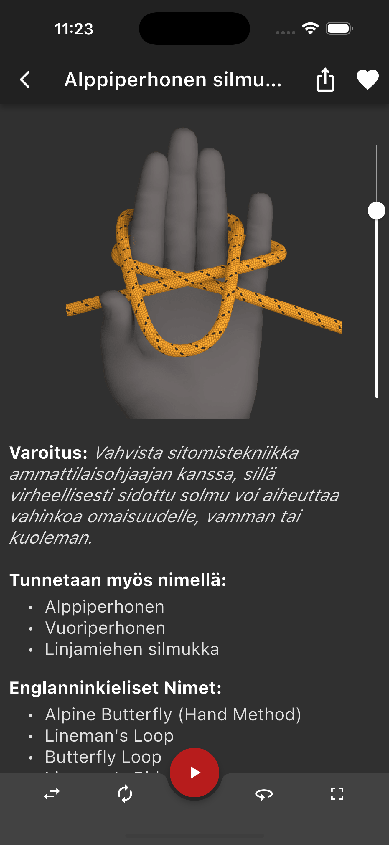 Solmuja 3D (Knots 3D)