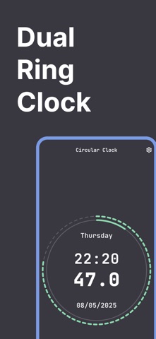 Round Millisecond Clock Screenshot 1 of 4