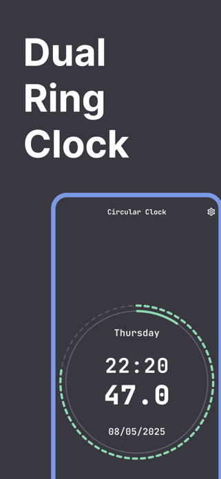Round Millisecond Clock Screenshot 1 of 4