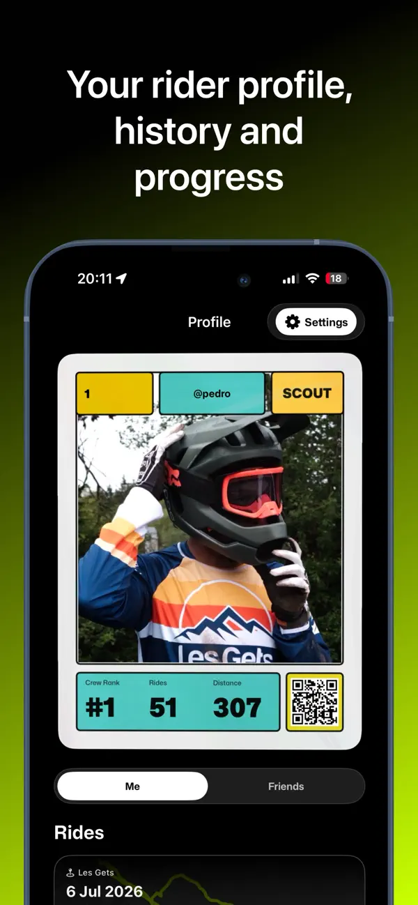 Screenshot #2 pour Berm - MTB tracker