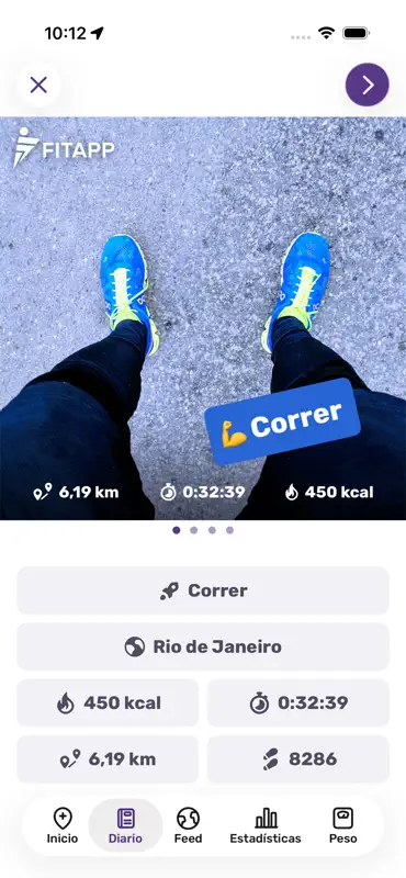 Correr Caminar Caminata FITAPP screenshot 3 of 10