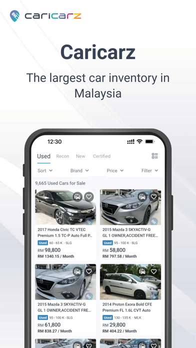 Caricarz : Buy Used Car Online Screenshot